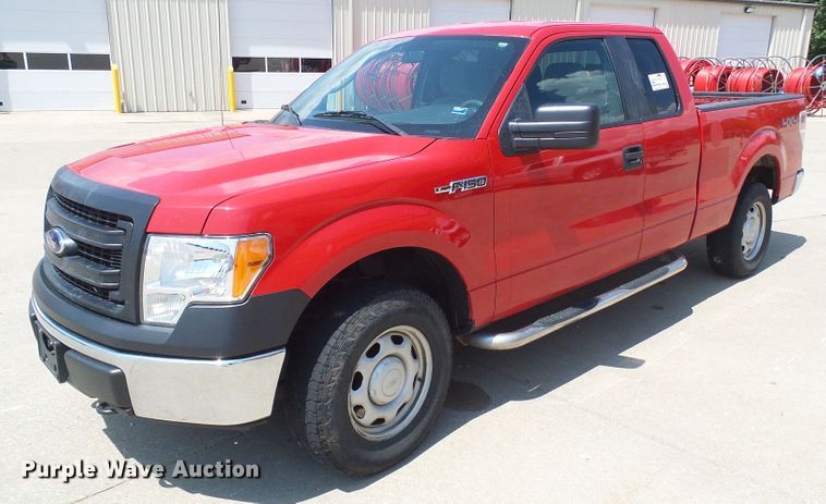 image for item DI0580 2013 Ford F150 SuperCab pickup truck