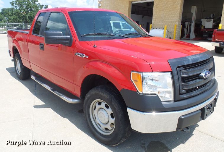 image for item DI0580 2013 Ford F150 SuperCab pickup truck