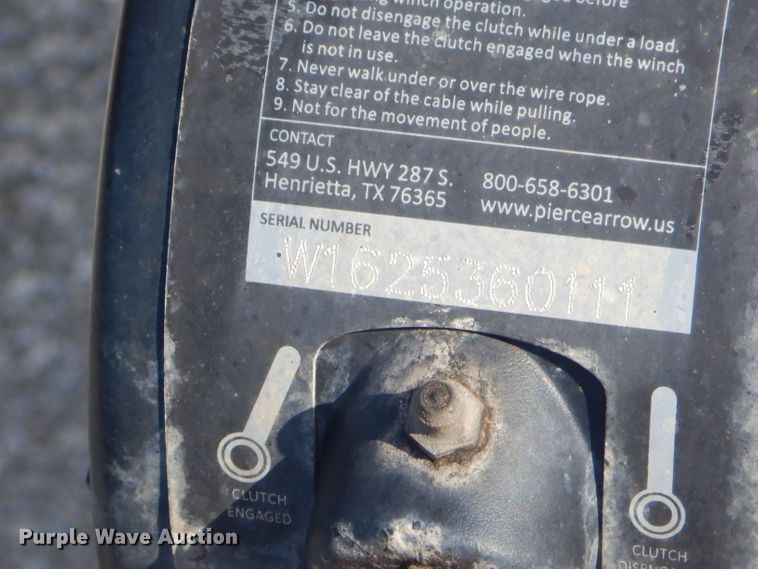 image for item ED9362 2016 Take 3 Powerlift car carrier trailer