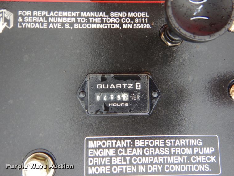 image for item ED9489 Toro 74216 ZTR lawn mower