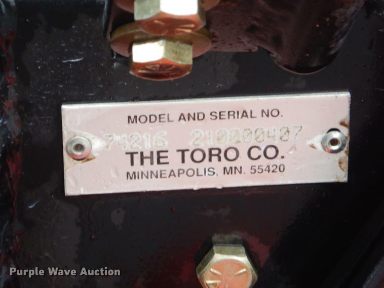 image for item ED9489 Toro 74216 ZTR lawn mower