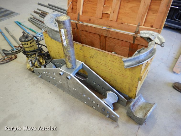 image for item EQ9138 Hydraulic enner pac pipe bender with power unit