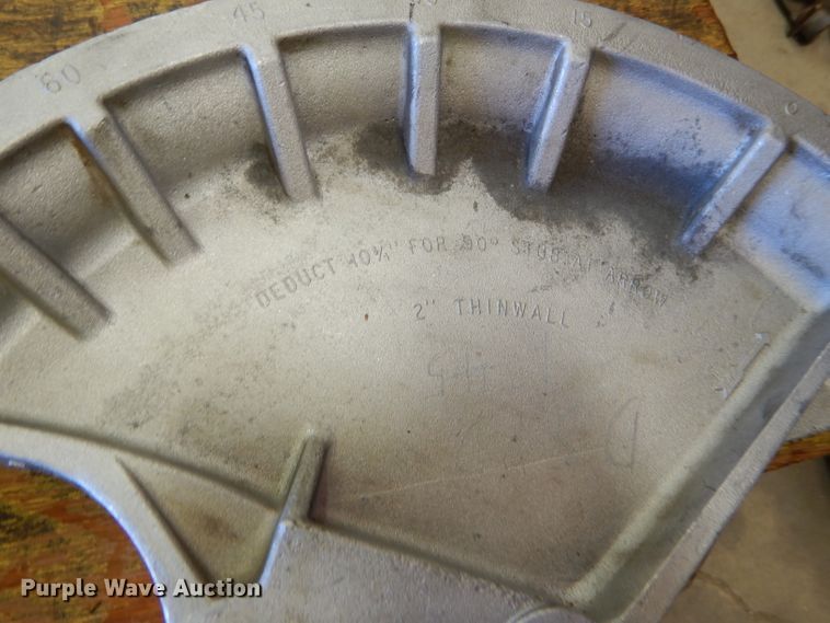 image for item EQ9142 Hefner manual hydraulic pipe bender