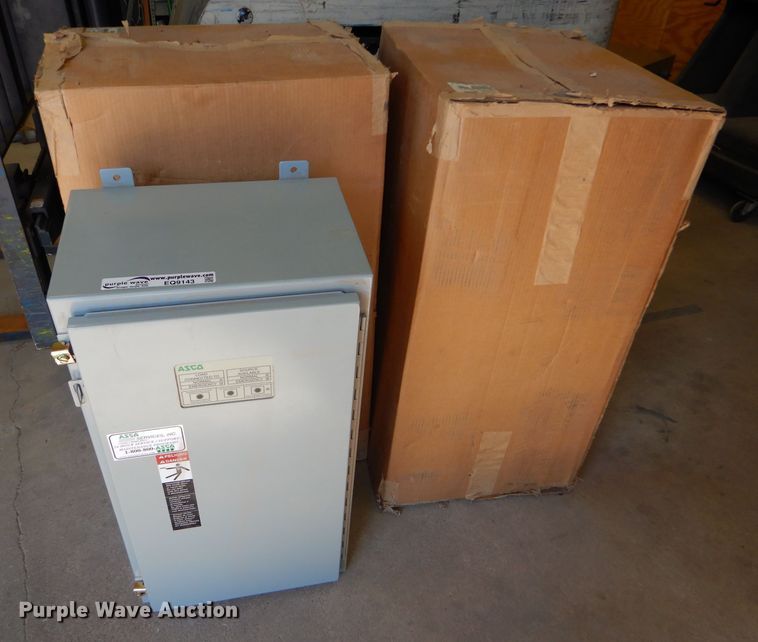 image for item EQ9143 (3) Asco switch boxes