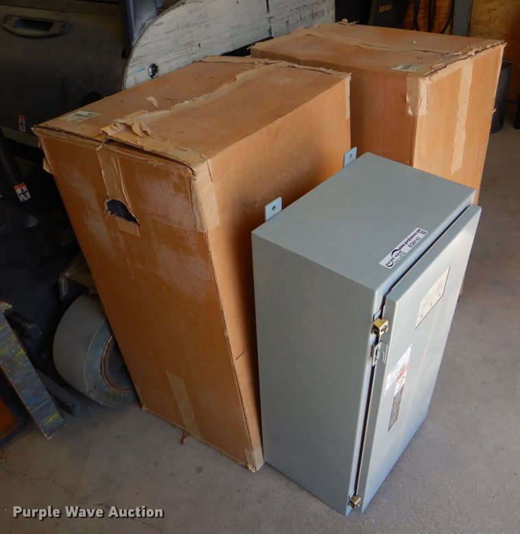 image for item EQ9143 (3) Asco switch boxes