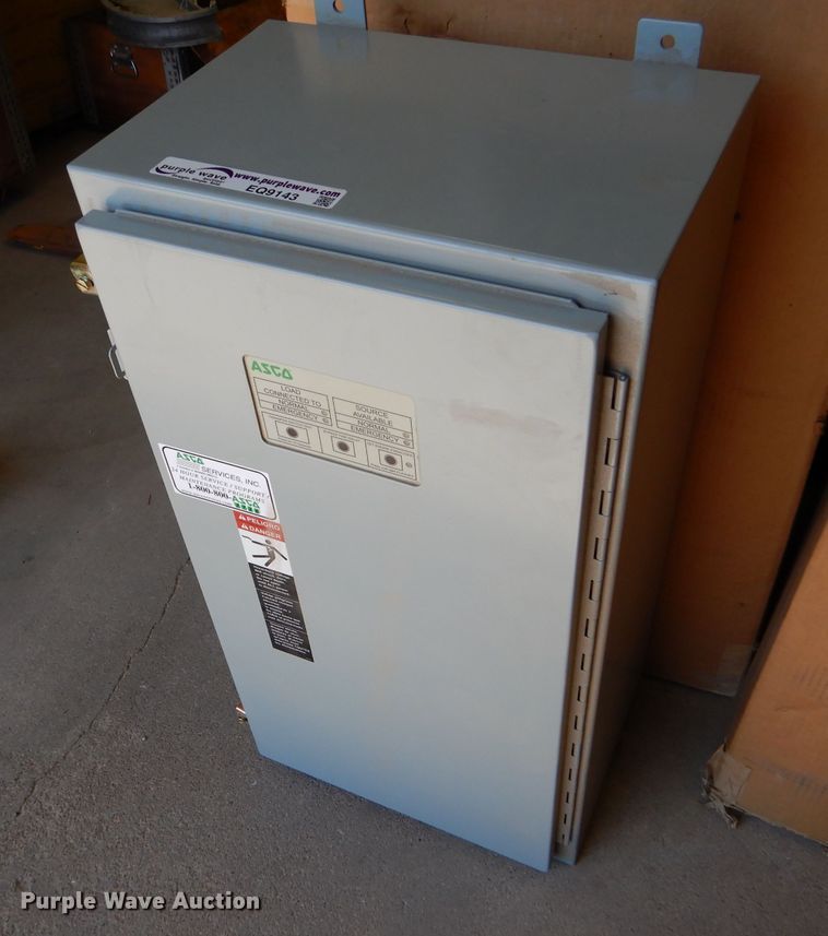 image for item EQ9143 (3) Asco switch boxes