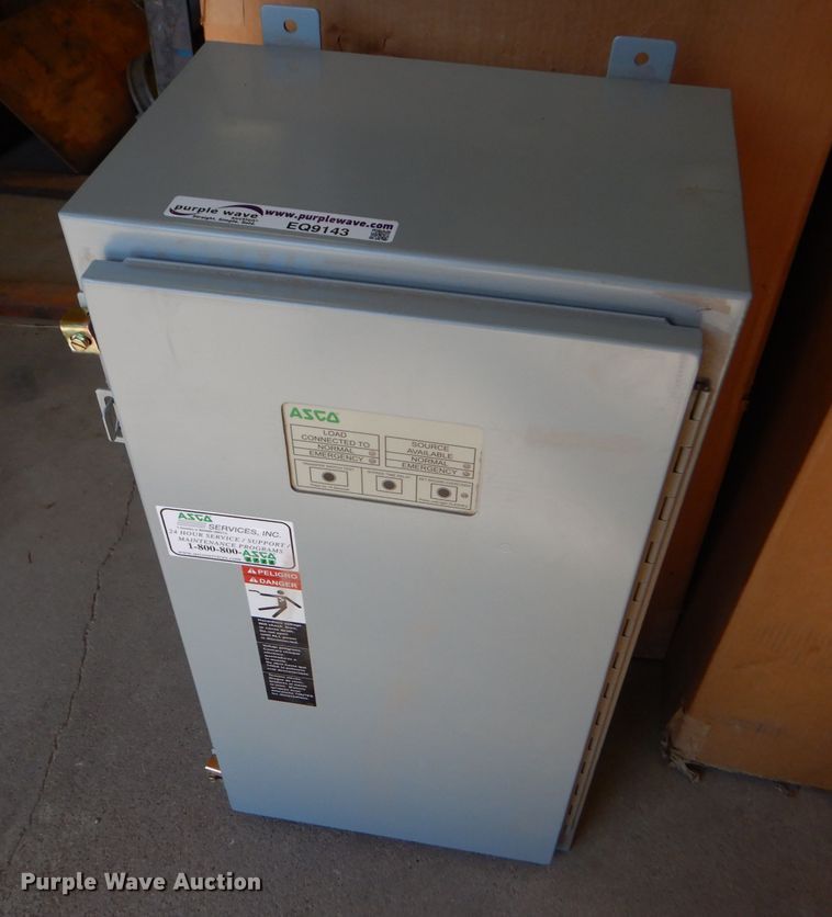 image for item EQ9143 (3) Asco switch boxes