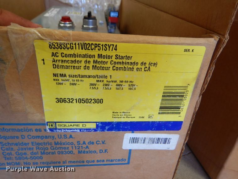 image for item EQ9148 AC combination motor starters