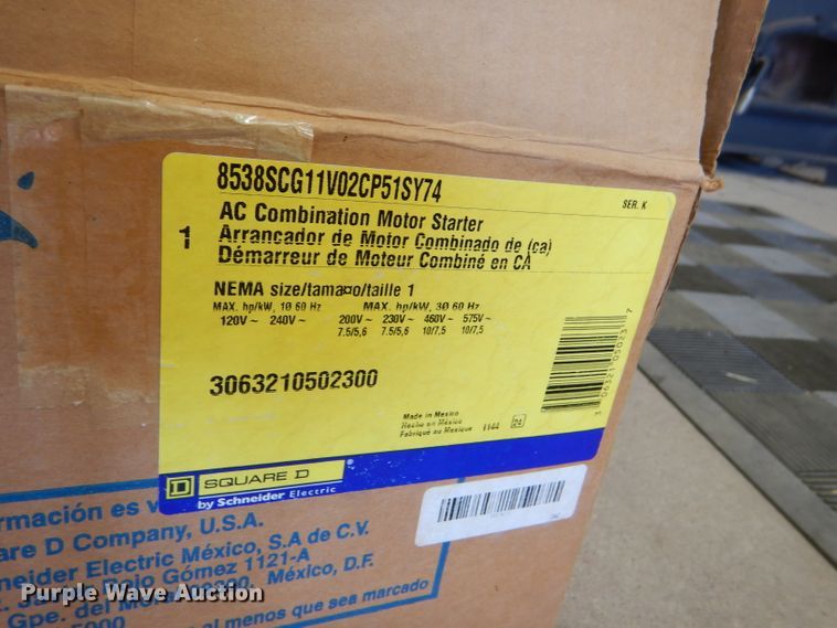 image for item EQ9148 AC combination motor starters