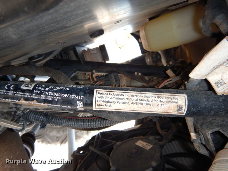 image for item EV9768 2015 Polaris RZR1000 utility vehicle