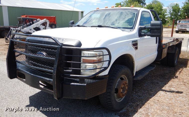 image for item FC9752 2008 Ford F350 Super Duty XL bale bed pickup truck