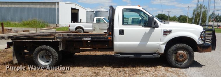 image for item FC9752 2008 Ford F350 Super Duty XL bale bed pickup truck