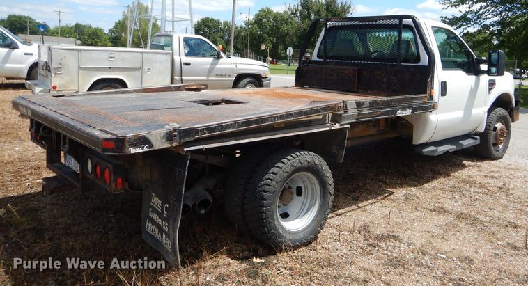image for item FC9752 2008 Ford F350 Super Duty XL bale bed pickup truck