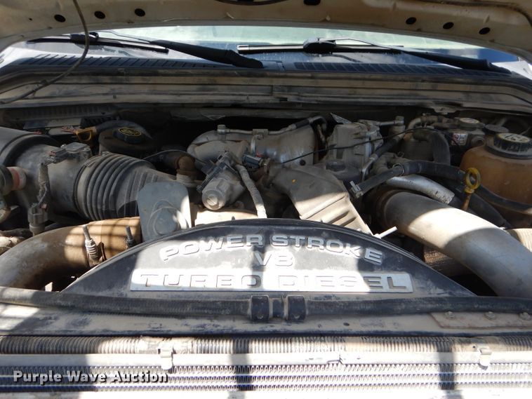 image for item FC9752 2008 Ford F350 Super Duty XL bale bed pickup truck