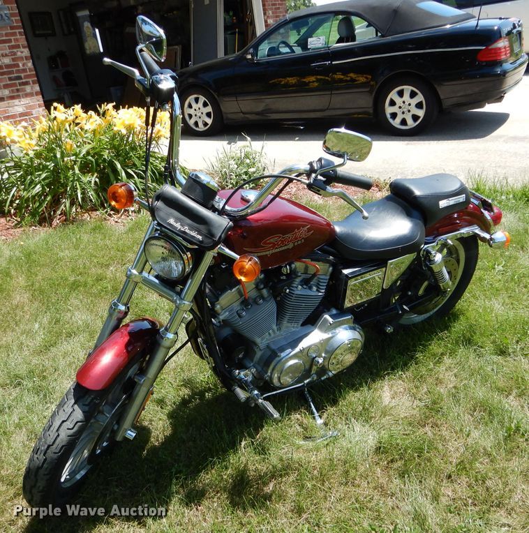 image for item FI9596 2000 Harley Davidson XLH 883 Sportster motorcycle