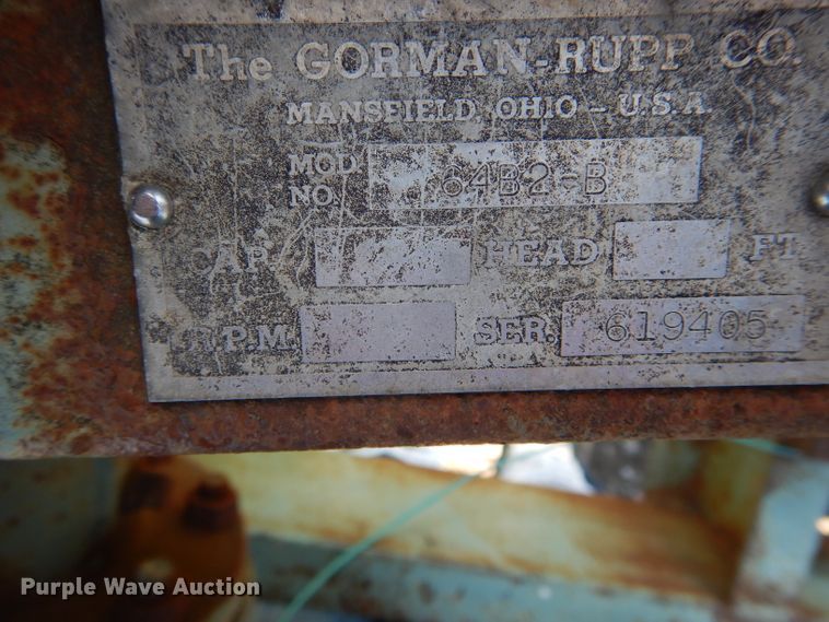 image for item FI9606 Irrigation pump