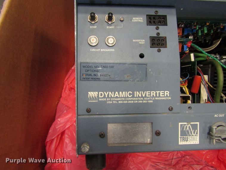 image for item FJ9697 (2) TA Dynamic inverters