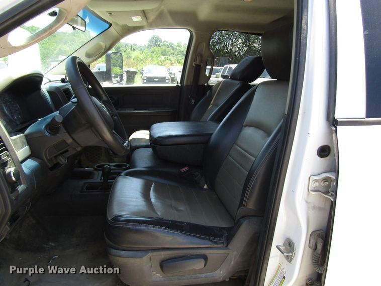 image for item FJ9711 2012 Dodge Ram 5500 Crew Cab flatbed truck