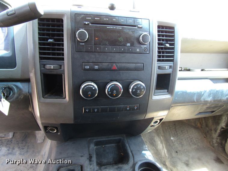 image for item FJ9711 2012 Dodge Ram 5500 Crew Cab flatbed truck