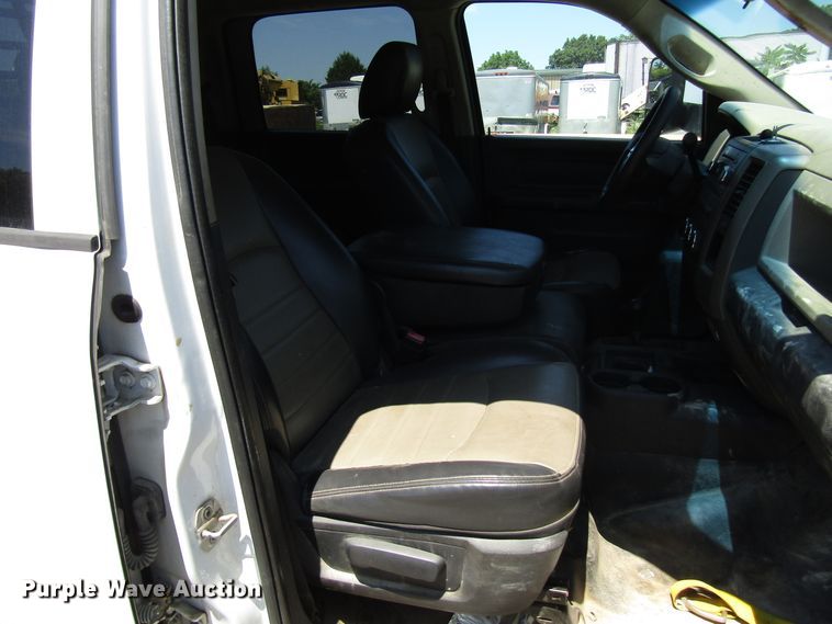 image for item FJ9711 2012 Dodge Ram 5500 Crew Cab flatbed truck