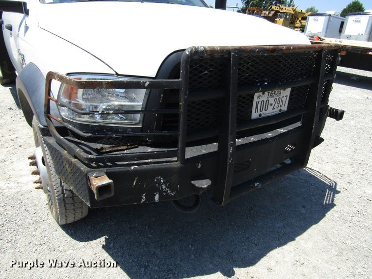 image for item FJ9711 2012 Dodge Ram 5500 Crew Cab flatbed truck