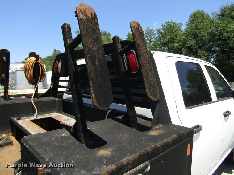 image for item FJ9711 2012 Dodge Ram 5500 Crew Cab flatbed truck