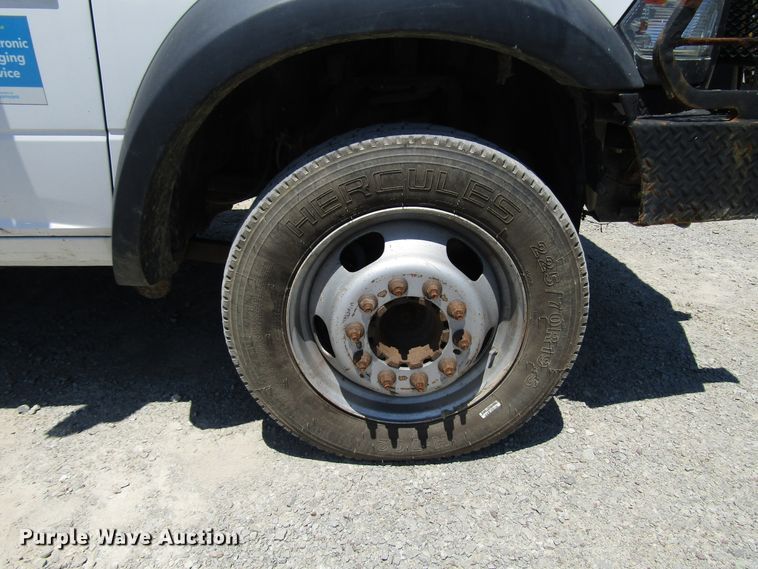 image for item FJ9711 2012 Dodge Ram 5500 Crew Cab flatbed truck