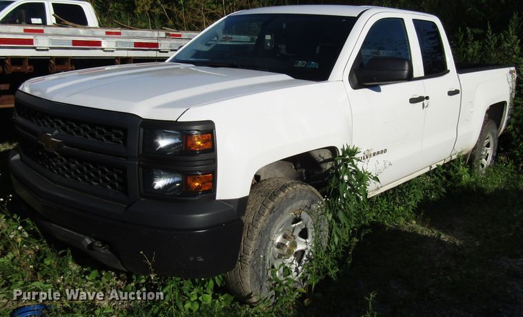 image for item FJ9718 2014 Chevrolet Silverado 1500 Double Cab pickup truck