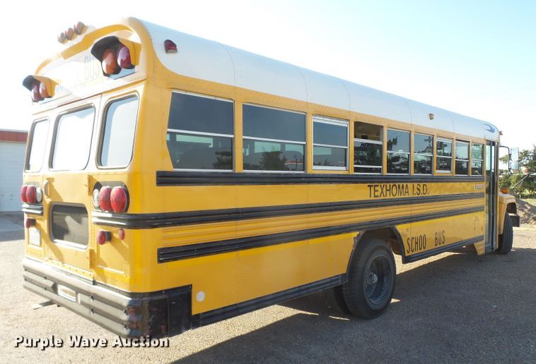 image for item FL9271 1997 GMC Blue Bird school bus