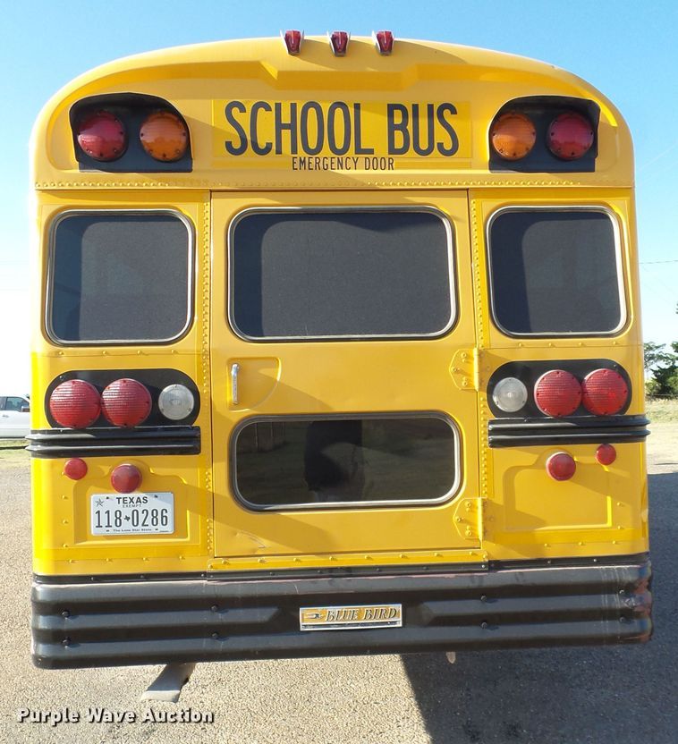 image for item FL9271 1997 GMC Blue Bird school bus
