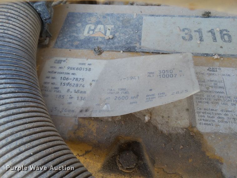 image for item FL9271 1997 GMC Blue Bird school bus