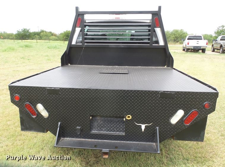 image for item FL9312 2011 Ford F150 SuperCrew flatbed pickup truck