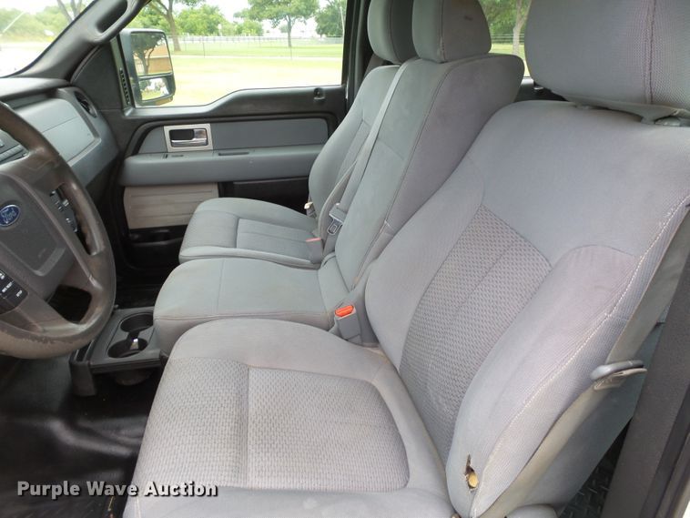 image for item FL9312 2011 Ford F150 SuperCrew flatbed pickup truck