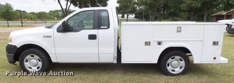 image for item FL9314 2007 Ford F150 utility bed pickup truck