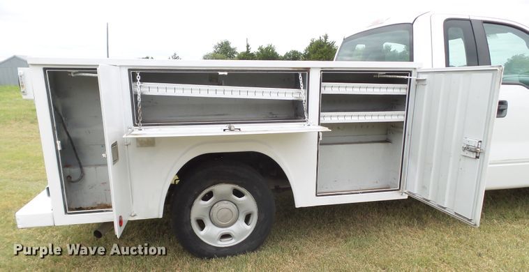 image for item FL9314 2007 Ford F150 utility bed pickup truck