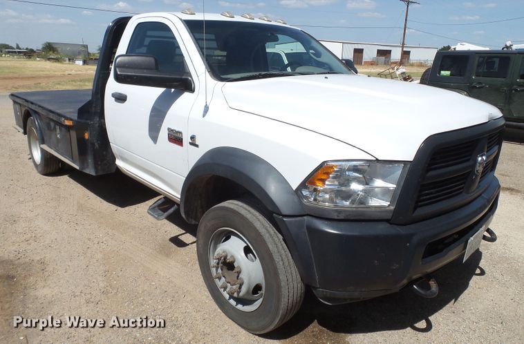 image for item FL9326 2012 Dodge Ram 5500 flatbed truck