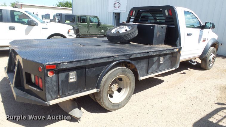image for item FL9326 2012 Dodge Ram 5500 flatbed truck