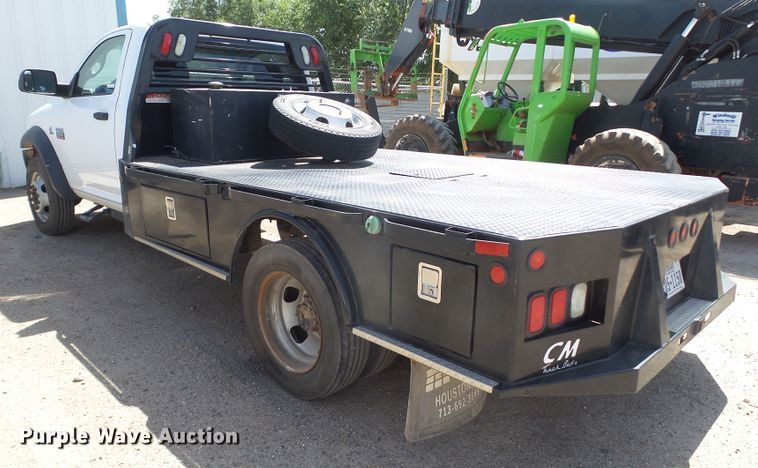 image for item FL9326 2012 Dodge Ram 5500 flatbed truck