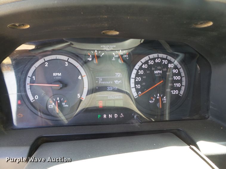 image for item FL9326 2012 Dodge Ram 5500 flatbed truck