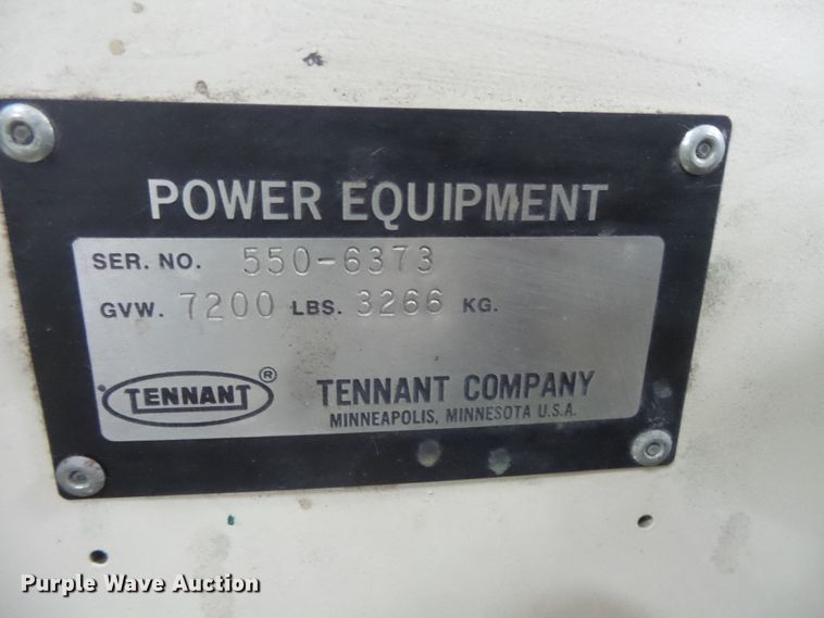 image for item FM9646 Tennant 550 floor scrubber