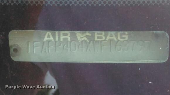 image for item FM9658 1998 Ford Mustang