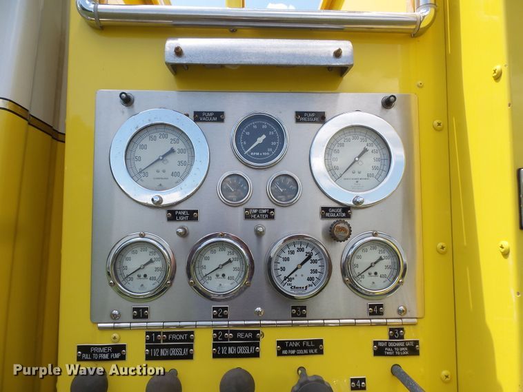 image for item FM9675 1985 Ford 9000 pumper / tanker fire truck