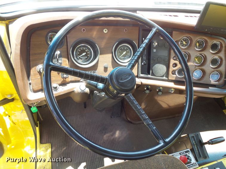 image for item FM9675 1985 Ford 9000 pumper / tanker fire truck