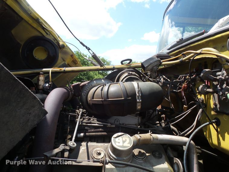 image for item FM9675 1985 Ford 9000 pumper / tanker fire truck