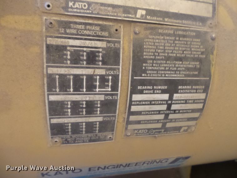 image for item FM9743 Caterpillar generator