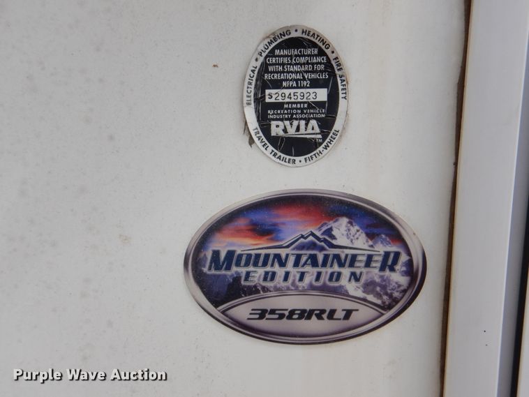 image for item FT9288 2012 Keystone Mountaineer camper