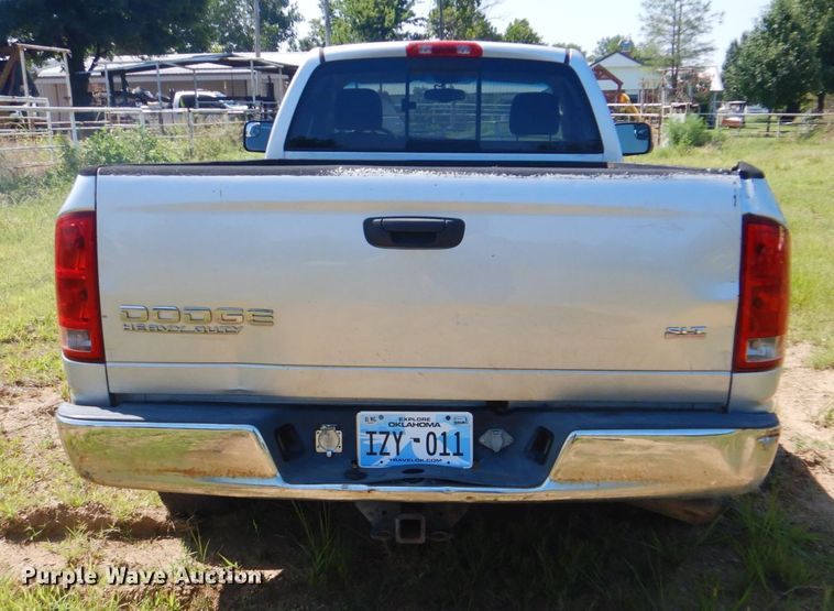 image for item FT9396 2003 Dodge Ram 2500 pickup truck