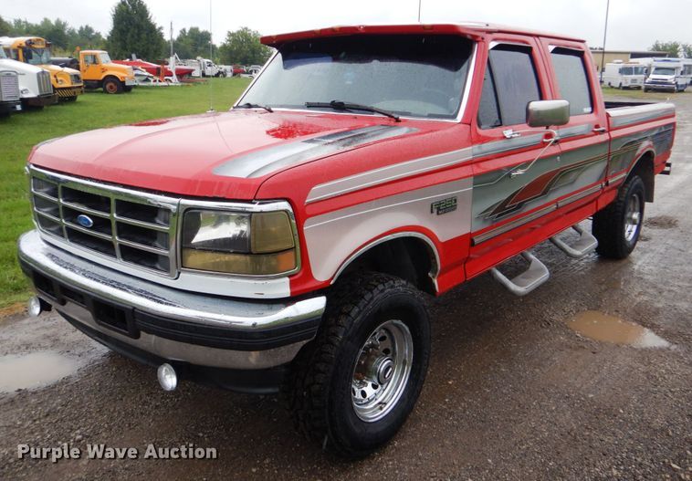 image for item FT9420 1997 Ford F250 Crew Cab pickup truck