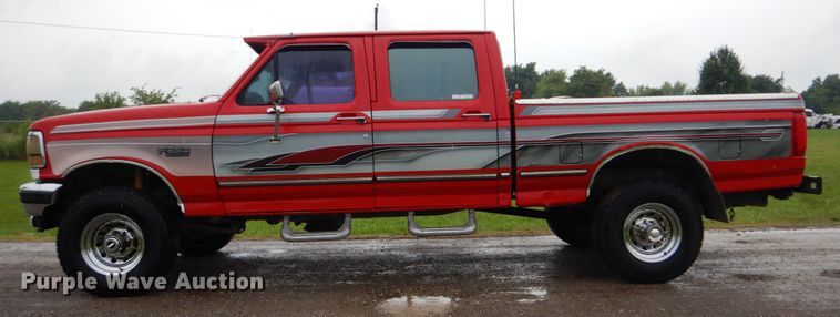 image for item FT9420 1997 Ford F250 Crew Cab pickup truck