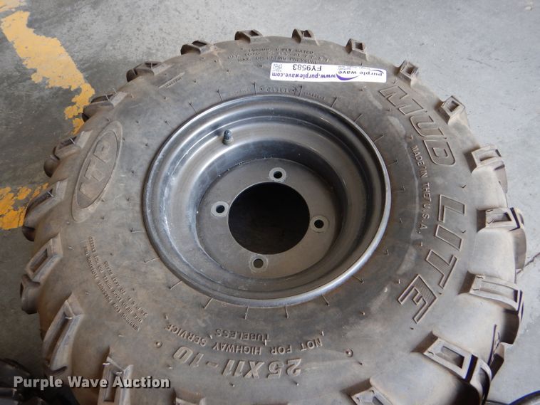 image for item FY9583 ATV tires and wheels